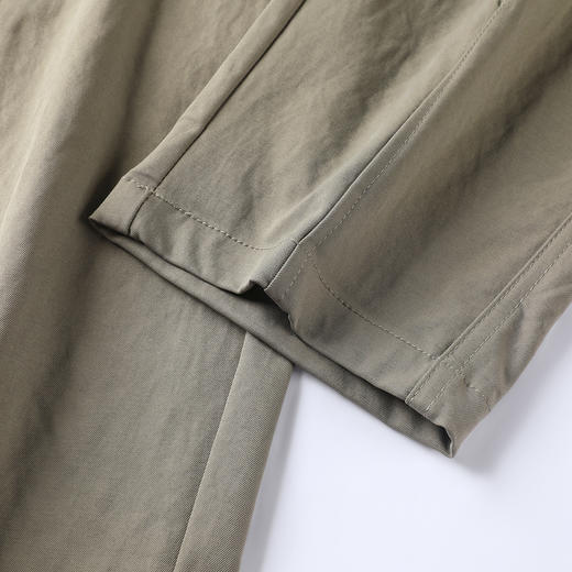 GXG男装25秋季时尚松紧腰系绳休闲裤宽松舒适日常通勤男式直筒裤K&C 商品图10