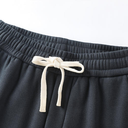 GXG男装【刺绣织唛】冬季时尚松紧腰系绳男式加绒保暖休闲束脚裤K&C 商品图6