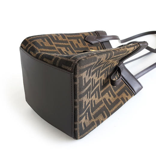 【95新】FENDI芬迪8BS083老花mini Origami折叠包水桶包单肩包女士141225AK06 商品图7