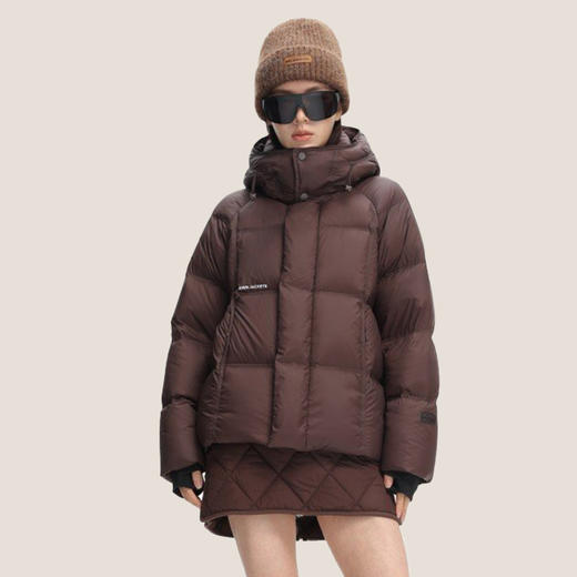 【19061】黑金系列女士短款羽绒服 商品图5