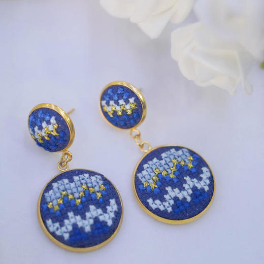 心艺手作：“努苏姆”海浪蓝系列饰品 Nuusum Series in Blue 商品图11