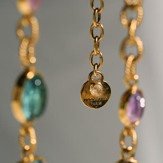 北京仓｜Goossens Paris-CABOCHONS-彩虹渐变 长项链/腰链（多种戴法）［法国设计师］ 商品图4