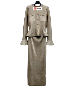 女款羊毛针织连衣裙zh