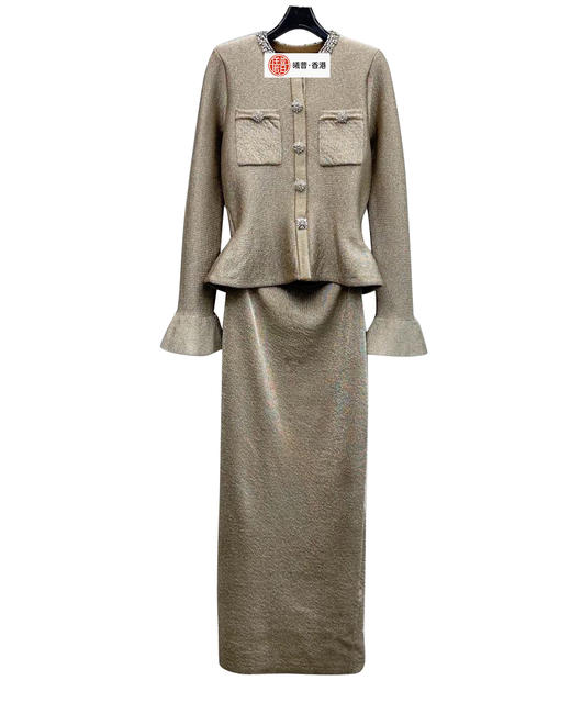 女款羊毛针织连衣裙zh 商品图0