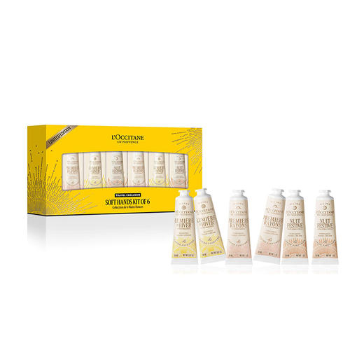 【保税】欧舒丹普罗旺斯节日精选护手霜六支装180ml（套装） 商品图0