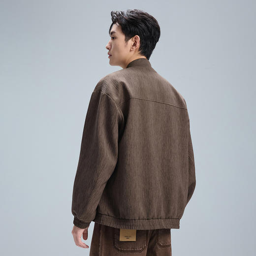 GXG男装25秋季户外防风棒球领夹克日常通勤休闲百搭运动男式外套K&C 商品图6