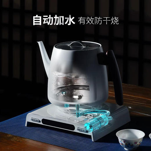 厚台底部上水 隔热防烫烧水壶保温泡茶控温自动上水 商品图2