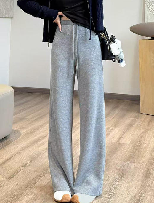 太好穿啦！ lu系升级款加绒阔腿裤！ 商品图5