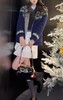 女款费尔岛提花羊毛针织毛衣外套la017 商品缩略图3