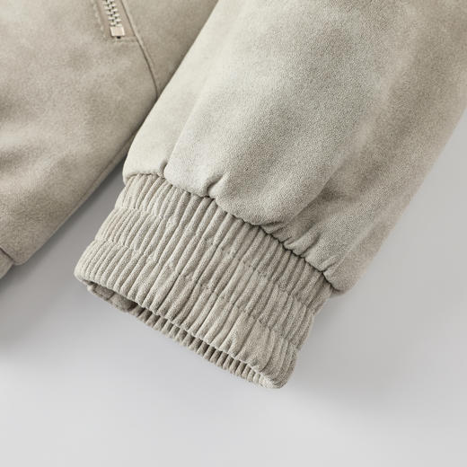 【麂皮绒】GXG男装25秋季日常通勤宽松休闲男式外套翻领夹克K&C 商品图8