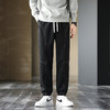 GXG男装25春季时尚线条感显高显瘦运动宽松男式休闲束脚长裤K&C 商品缩略图5