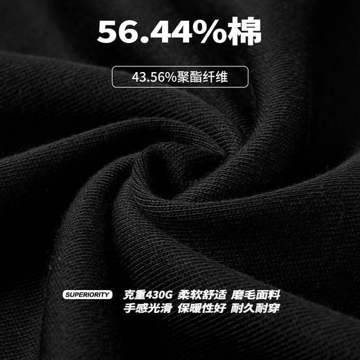 NPC潮牌重磅430G刺绣小花圆领卫衣男潮流百搭秋新款套头NP47ST21 商品图4