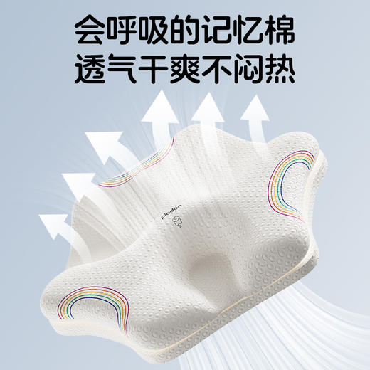 浦利顿新生儿婴儿宝宝枕头0到6个月可水洗睡圆头矫正头型定型枕PLD-GM-103148 商品图4