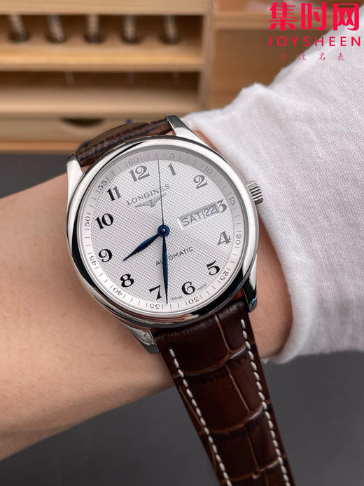 KY浪琴名匠双历系列 经典数字面 男士腕表 商品图8