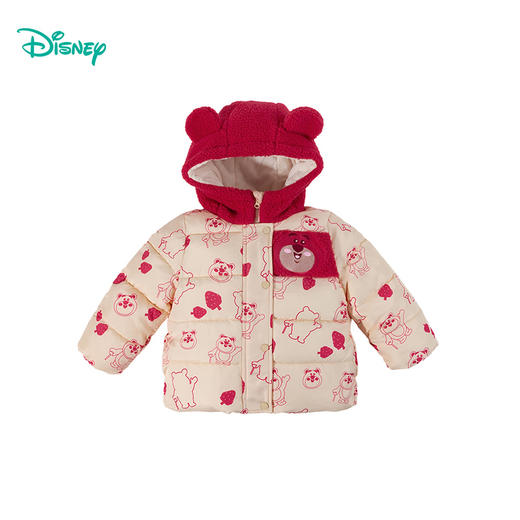 迪士尼冬款连帽夹棉外套甜美女童外套224DS0746 商品图3