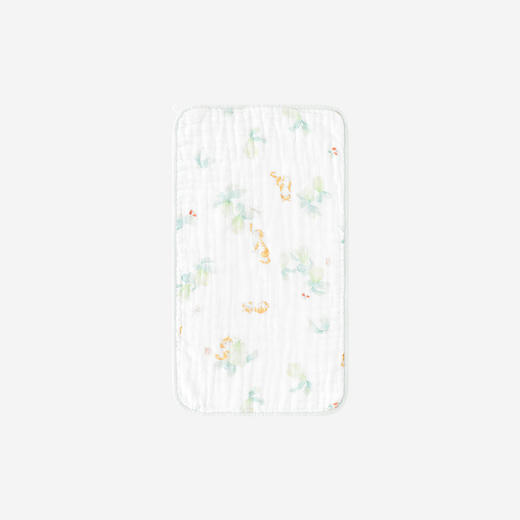 【商场同款】英氏新生儿浴巾吸水裹巾纯棉包单六层纱布盖毯洗澡巾 商品图4