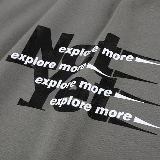 GXG男装【简约字母】冬季时尚百搭男士圆领加绒长袖卫衣K&C 商品图4