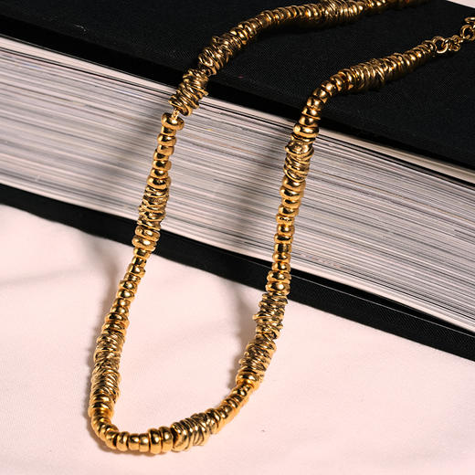 北京仓｜Goossens Paris-Ariane-金色 串珠 项链［法国设计师］ 商品图5