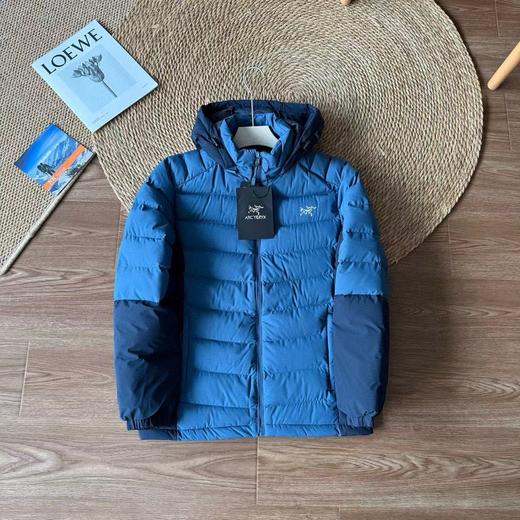 D121562科技锁温寒冬通勤无压力户外排骨羽绒棉服 商品图2