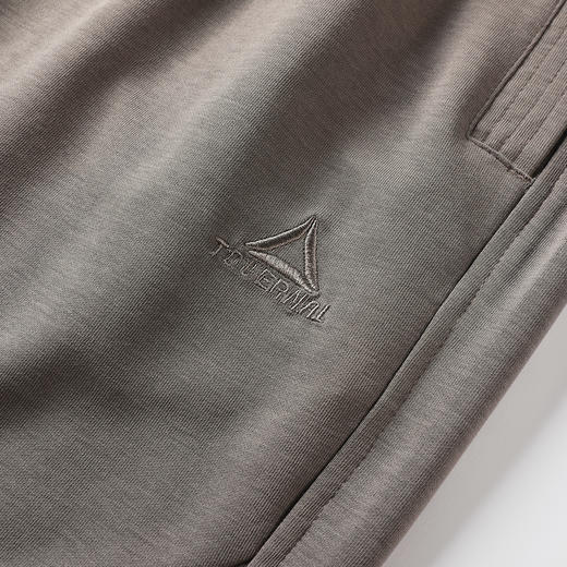 GXG男装25夏季时尚刺绣字母松紧腰系绳运动风男式束脚休闲裤K&C 商品图10