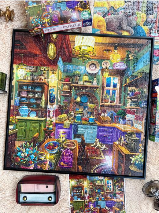 eeBoo 1000片青少年/成人拼图 商品图0