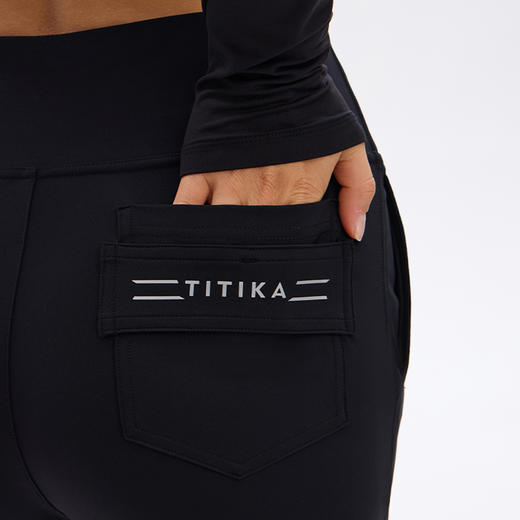 TITIKA全日加绒裤户外秋冬保暖直筒长裤运动休闲跑步裤11092 商品图3