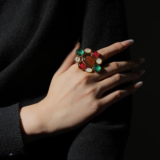 北京仓｜Goossens Paris-BOHEME-多宝 岩石水晶 戒指［法国设计师］ 商品图6