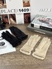 D121520加绒加厚款女士冬季麂皮+羊羔绒触屏手套 商品缩略图8