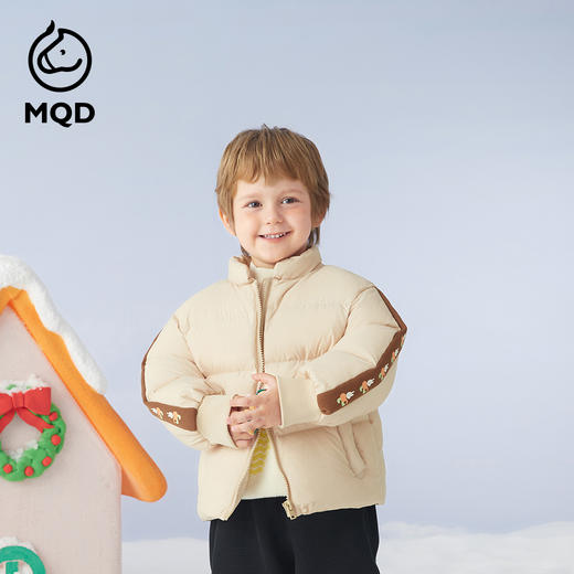 【秒】【MQD】男小童冬季亲肤柔软三防立体立领羽绒服 商品图2