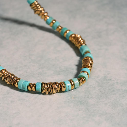 北京仓｜Goossens Paris-Ariane-绿松石 项链［法国设计师］ 商品图3