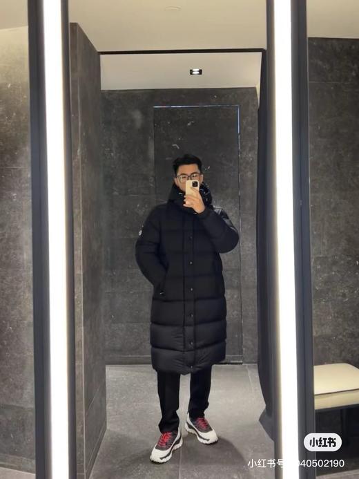 D121593哑光雾面长款情侣款羽绒服夹克外套 商品图9