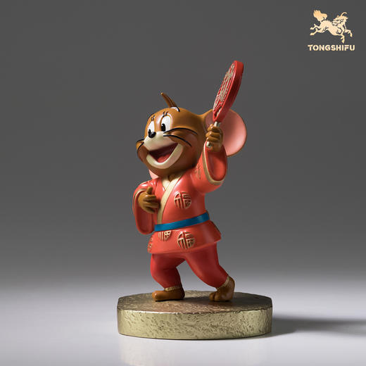 铜师傅 正版授权《猫和老鼠》AI款 限量手办 桌面铜工艺品摆件 商品图4