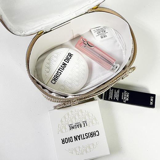 DIOR迪奥老花霜50ml+迪奥润唇膏3.2g #001 【 送迪奥化妆包】一般贸易 商品图13