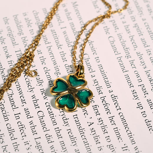 北京仓｜Goossens Paris-MINI TREFLE-四叶草 项链［法国设计师］ 商品图3