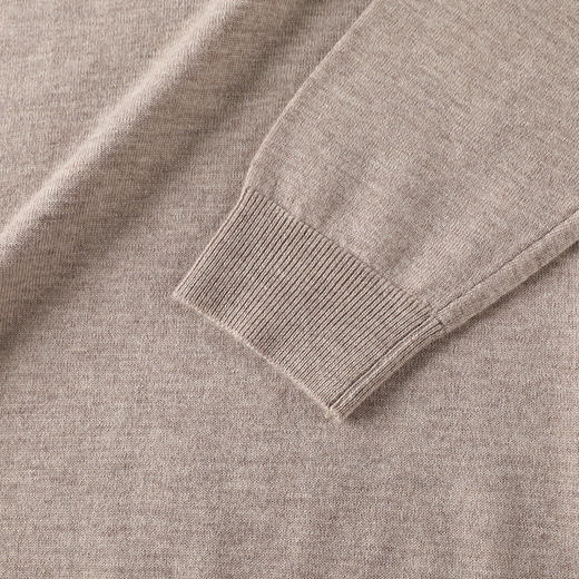 GXG男装【100%绵羊毛】冬季简约保暖圆领羊毛衫男士毛衣针织衫K&C 商品图7