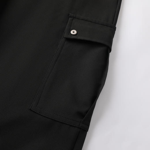 【四面弹】GXG男装25秋季时尚松紧腰系绳工装大口袋男式束脚裤K&C 商品图5