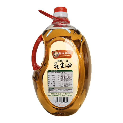 邻家饭香 压榨一级浓香花生油 地标兰考花生压榨 5L 瓶 LJFX286 商品图1