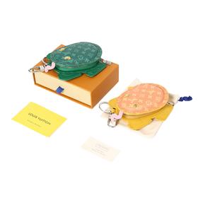 字母标识-帆布-金属钥匙扣 2025ss 新品青蛙挂件-零钱包-耳机包-车钥匙包