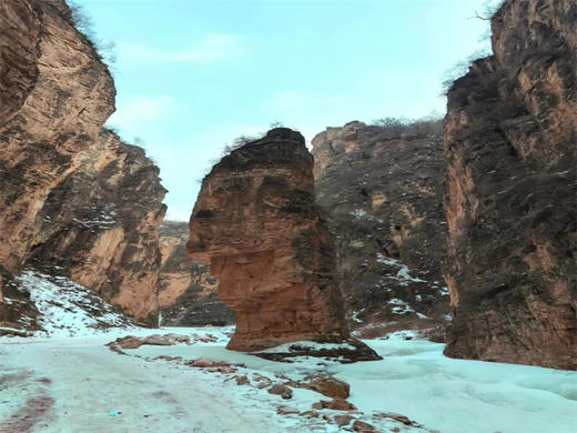 【水峪里1日】｜徒步踏冰 の冰河世纪-探秘水峪里冰河大峡谷 商品图5