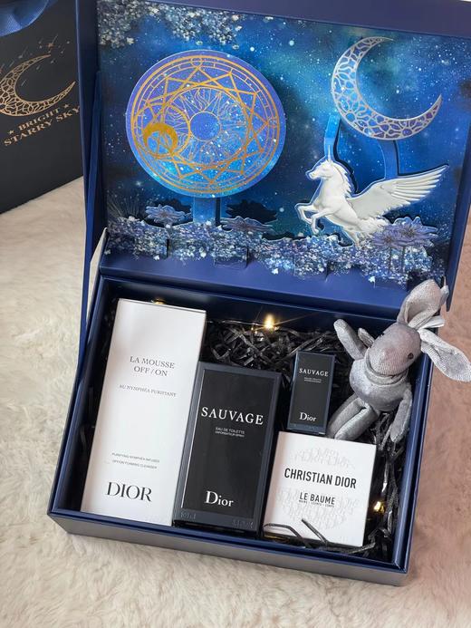 D121556圣诞节日里男同胞的礼物洗面奶香水礼盒 商品图3