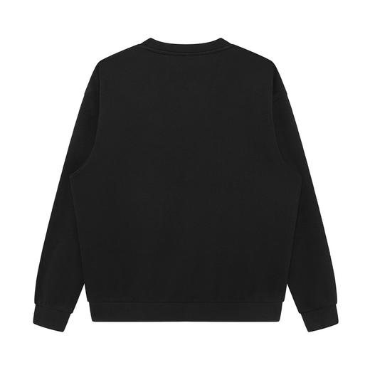 GXG男装【100%棉】25春季简约百搭字母印花圆领休闲男式长袖卫衣K&C 商品图3