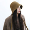饮水鸟25年冬藏地牦牛绒羊毛针织辫子帽渔夫巴拉法克显脸小礼物 商品缩略图5