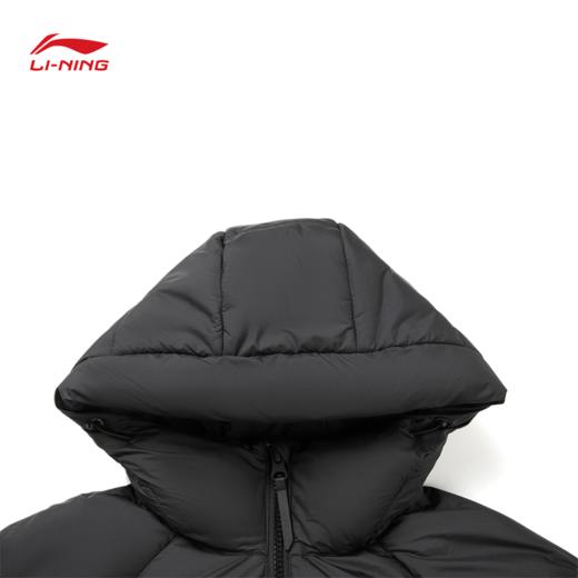 李宁女子立体裁剪85%鹅绒长羽绒服AYMV190 商品图4