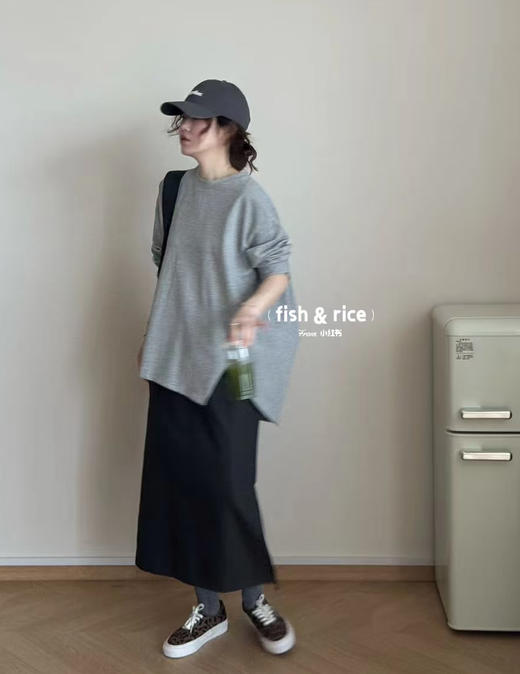 老米优品🎈秋冬神裙！含绵羊毛~《醋酸羊毛加绒H半身裙》显瘦又保暖~ 软糯手感+加绒内里，秋冬穿不冻腿！Q251215A 商品图11