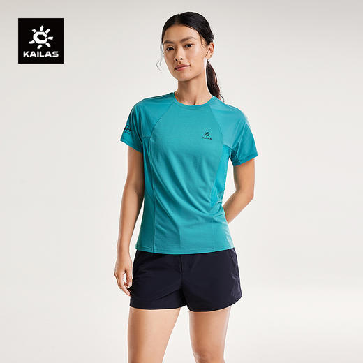 KAILAS凯乐石 女款 XM1美利奴羊毛圆领T恤 KG2517229 商品图0
