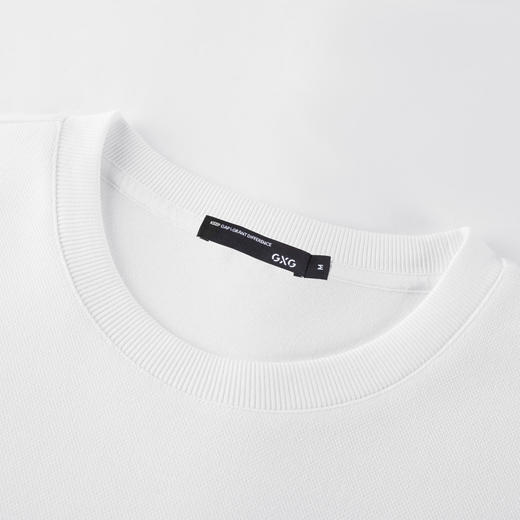 GXG男装【七彩印花】秋季时尚字母男款圆领休闲长袖卫衣K&C 商品图8