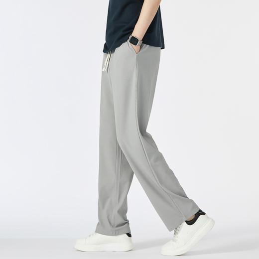 GXG男装夏季时尚抽绳休闲裤男士日常百搭直筒长裤K&C 商品图7