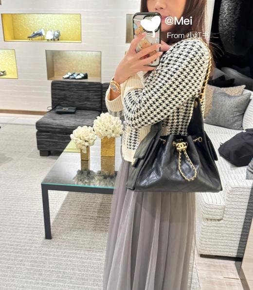 香奈儿 25c 嬉皮包 hobo 小颗粒 球纹 牛皮 小号/中号（LZ） 商品图4