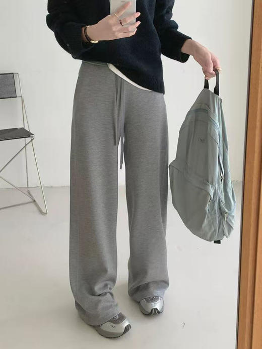 太好穿啦！ lu系升级款加绒阔腿裤！ 商品图4