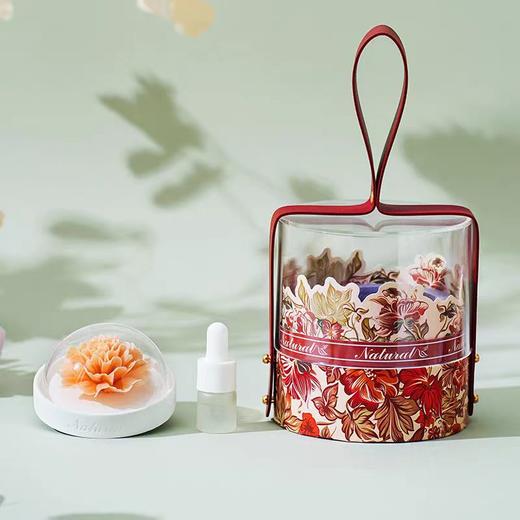 岚屿非遗瓷花手捏花扩香器 3D印花花卉 天然草木精油 持久留香 便携收纳 商品图7